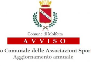 Avviso pubblico albo Associazioni sportive aggiornamento Annuale 2018