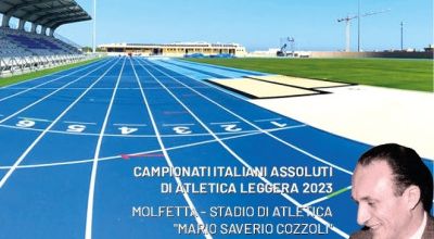 Vai al banner: Assoluti di atletica. C’è l’annullo filatelico speciale