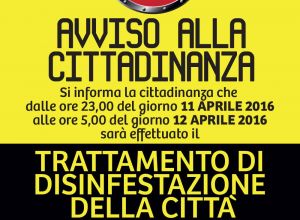 disinfestazione 11aprile