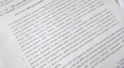 I Riti Quaresimali patrimonio immateriale della Città. Comincia l’iter