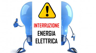 Avviso di interruzione di energia elettrica