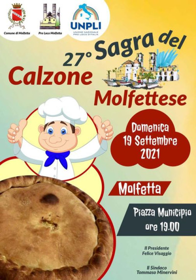 Torna la sagra del calzone molfettese. Il Sindaco Minervini: importante la va...