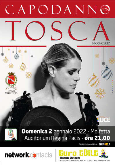 Rinviato al 3 aprile il concerto di Tosca
