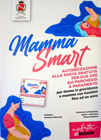 Arriva il pass “mamma smart”. Parcheggio gratuito per gestanti e ...