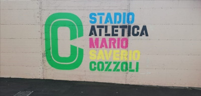 La Palazzina servizi dello stadio di atletica hub vaccinale per Molfetta