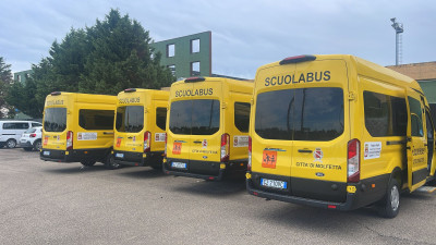 Mobilità green per la scuola: dal 12 settembre attivi i nuovi bus elet...