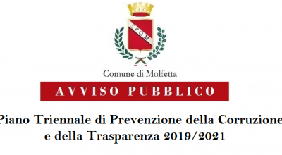 Avviso Pubblico Piano triennale di prevenzione della corruzione e della trasp...