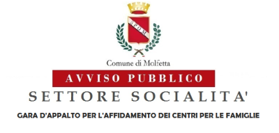 Avviso Pubblico Socialità Gara appalto affidamento centri per le famig...