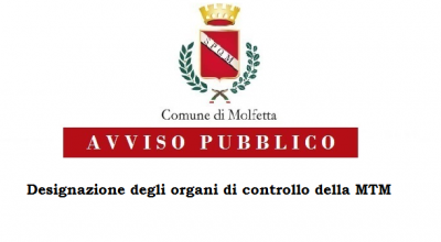 Avviso Pubblico designazione organi di controllo MTM