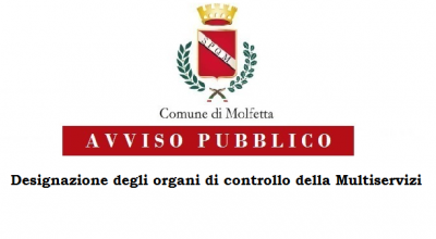 Avviso Pubblico designazione organi di controllo Multiservizi