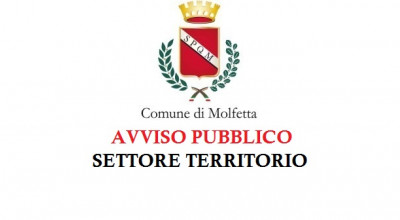 Avviso pubblico Settore Terriotrio