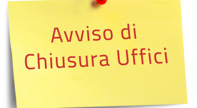 Avviso agli utenti - proroga chiusura al pubblico dell' U.O. Politiche giovan...