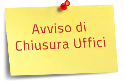 Avviso agli utenti - chiusura al pubblico dell'U.O. Politiche Giovanili (Urp ...