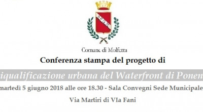 Conferenza Stampa del progetto Waterfront di Ponente