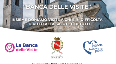 Banca delle visite. Il 27 aprile la presentazione