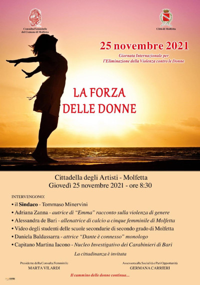 La forza delle donne. Iniziativa della Consulta femminile in occasione del 25...