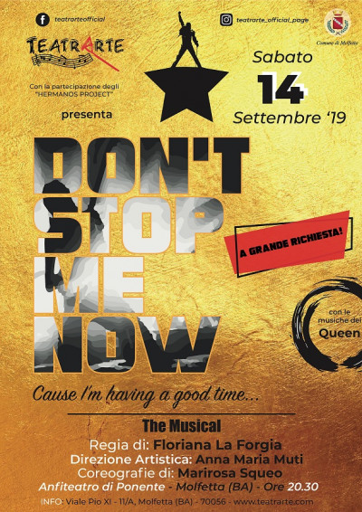 Don't Stop Me Now - il musical