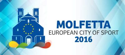 Logo Molfetta città europea dello sport Logo Molfetta città europea dello sport