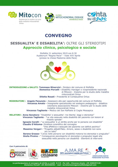 Sessualità e disabilità: oltre gli stereotipi - Convegno