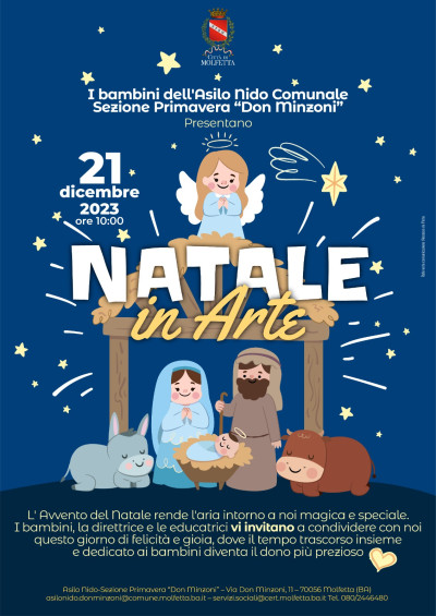 Natale in arte” al Nido Comunale