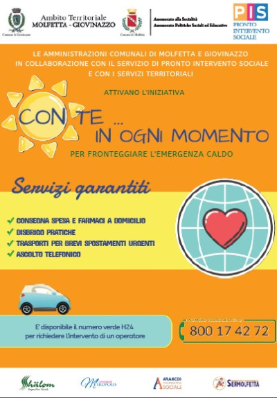 Pronto intervento sociale. Con te in ogni momento