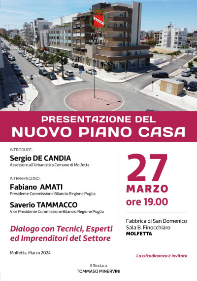 Presentazione Nuovo Piano Casa