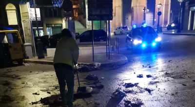 Devastazione Piazza Vittorio Emanuele: Individuati gran parte degli autori 