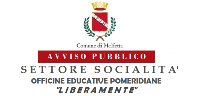 Settore Socialita Officine educative pomeridiane liberamente 2019