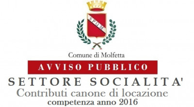 Settore Socialità contributi canone di locazione 2018