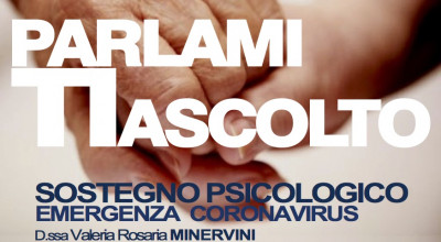 Parlami, ti ascolto. Attivo a Molfetta il Servizio di Supporto Psicologico Em...