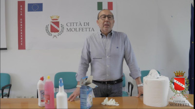 Un tutorial che spiega come fare una corretta sanificazione - VIDEO