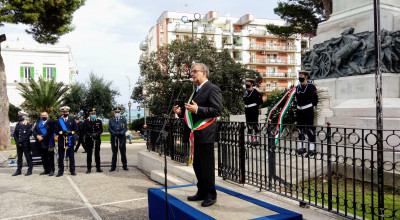 IV novembre Festa delle Forze armate - Il video delle celebrazioni a Molfetta