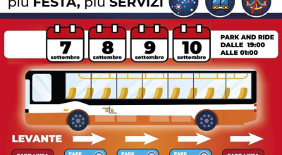 Park&ride e linee urbane gratuite nei giorni della Festa patronale