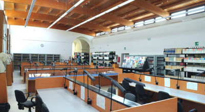 biblioteca sala lettura