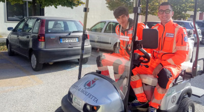 Nel cimitero Golf car e volontari del Sermolfetta garantiranno il servizio di...