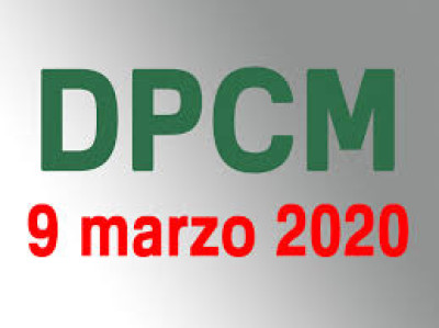 Dpcm 9 marzo 2020. Pubblicata Ordinanza Sindacale 