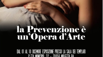 A Molfetta la prevenzione è un’Opera d’Arte. Mostra alla S...