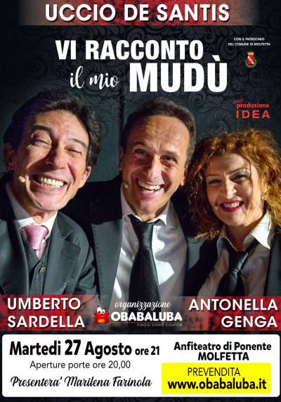 Uccio De Santis Show in Vi racconto il mio Mudù