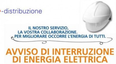 Interruzione energia elettrica  lunedì 28 febbraio