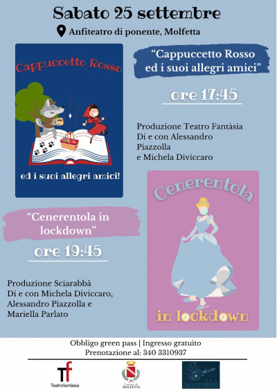 Il Teatro a misura di bambino. Due spettacoli gratuiti nell’anfiteatro