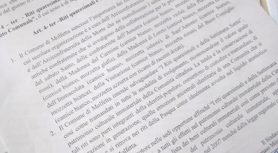 I Riti Quaresimali patrimonio immateriale della Città. Comincia l&rsqu...