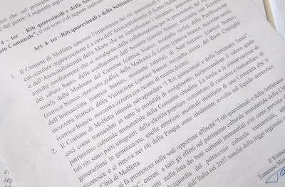 I Riti Quaresimali patrimonio immateriale della Città. Comincia l&rsqu...