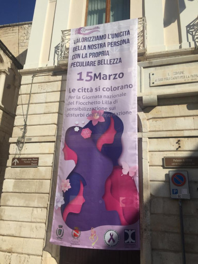 Molfetta aderisce alla Giornata nazionale della prevenzione dei disturbi alim...