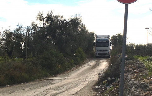 Raddoppio strada Lama di Macina