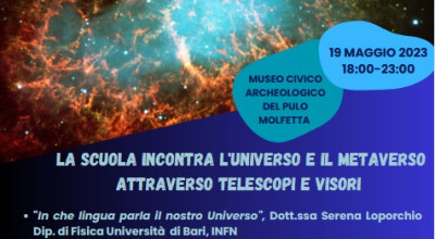 La Scuola incontra l’Universo e il Metaverso attraverso i telescopi e i...