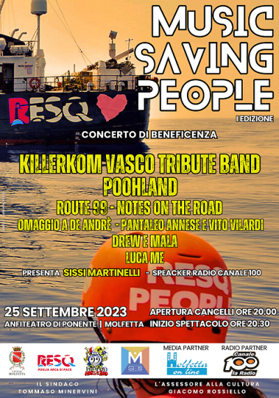 NUOVA LOCATION - Music saving people - Concerto di beneficenza