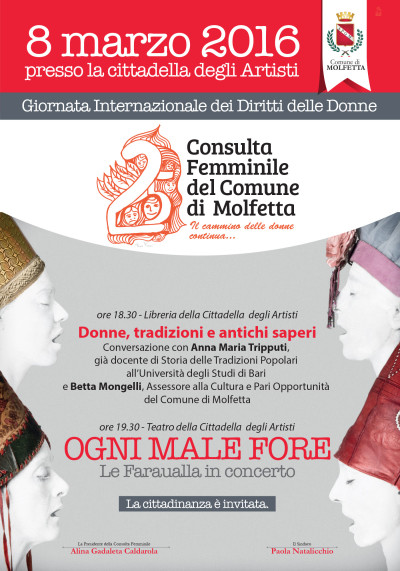 manifesto 8 marzo 2016 consulta femminile