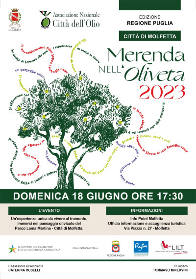 Merenda nell’Oliveta. Il programma