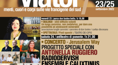 A Molfetta torna il Festival Viator - Menti Cuori e Corpi sulle vie Francigen...