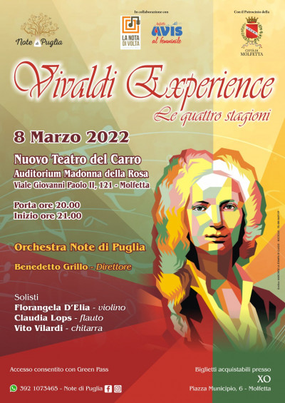 Vivaldi Experience - Le quattro stagioni. Un concerto omaggio ad Antonio Viva...